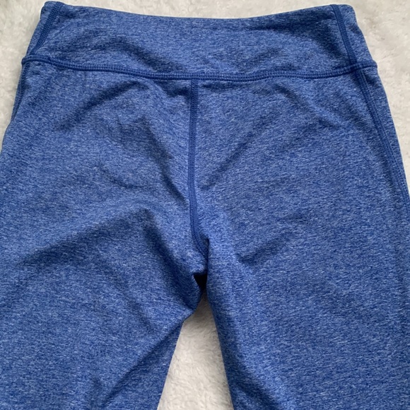 Z by Zella Girl Blue Capri Leggings M 8/10 EUC Athletic Sports Dance - Picture 7 of 10